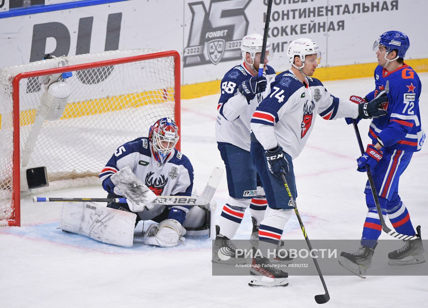 Хоккей. КХЛ. Матч СКА - "Торпедо"