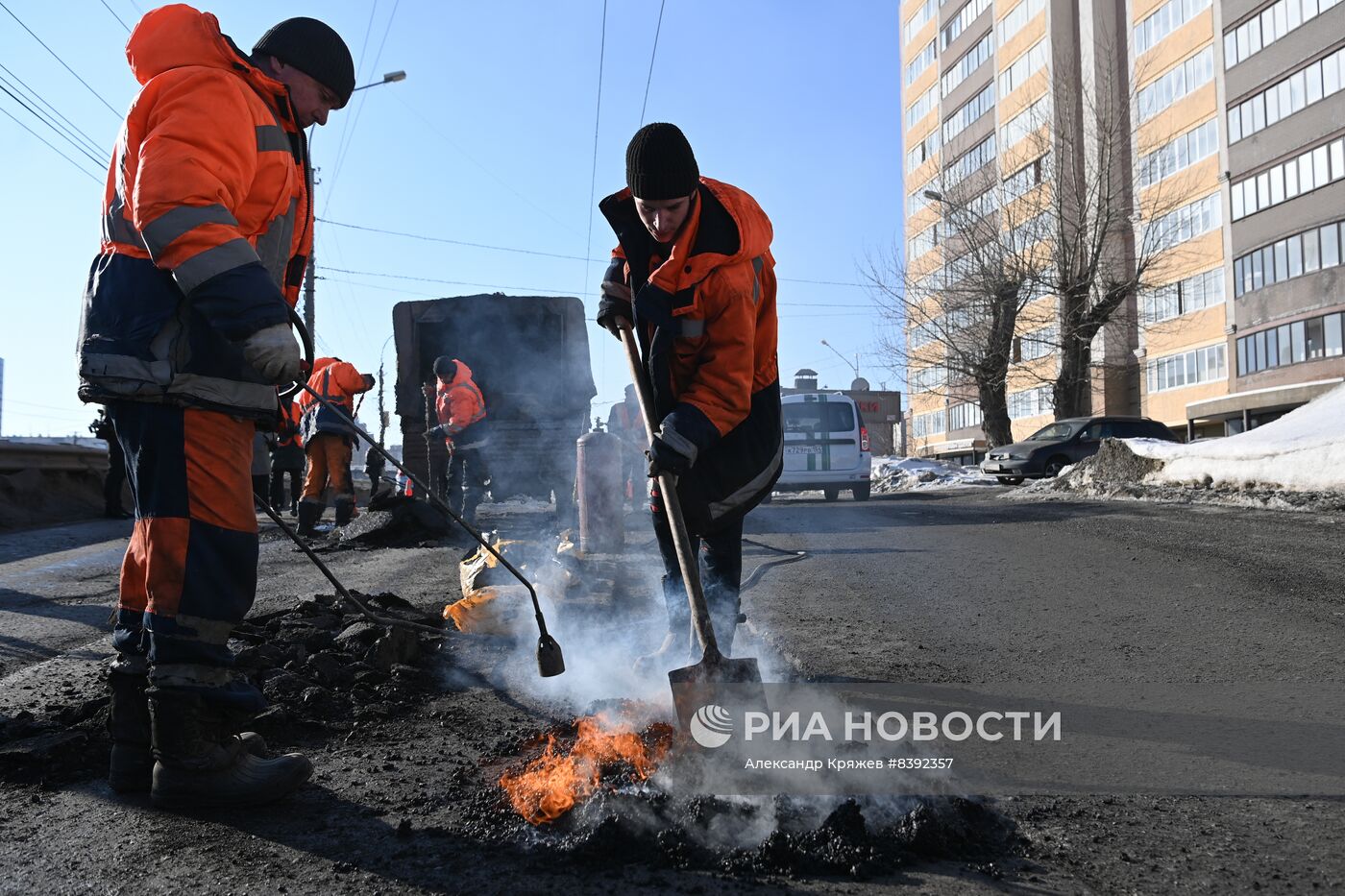 Поддерживающий ремонт дорог в Новосибирске