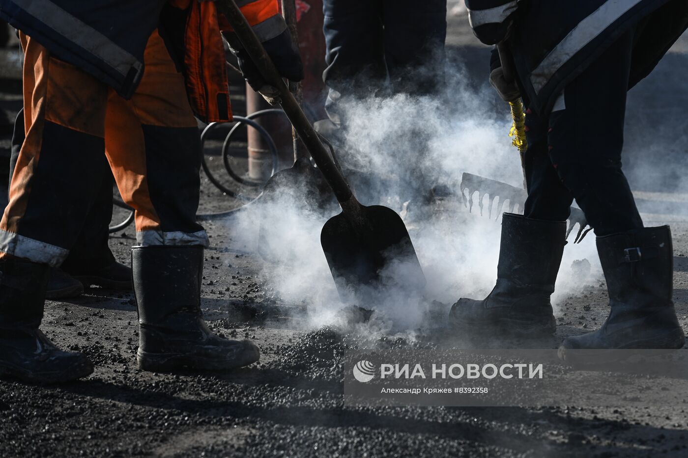 Поддерживающий ремонт дорог в Новосибирске