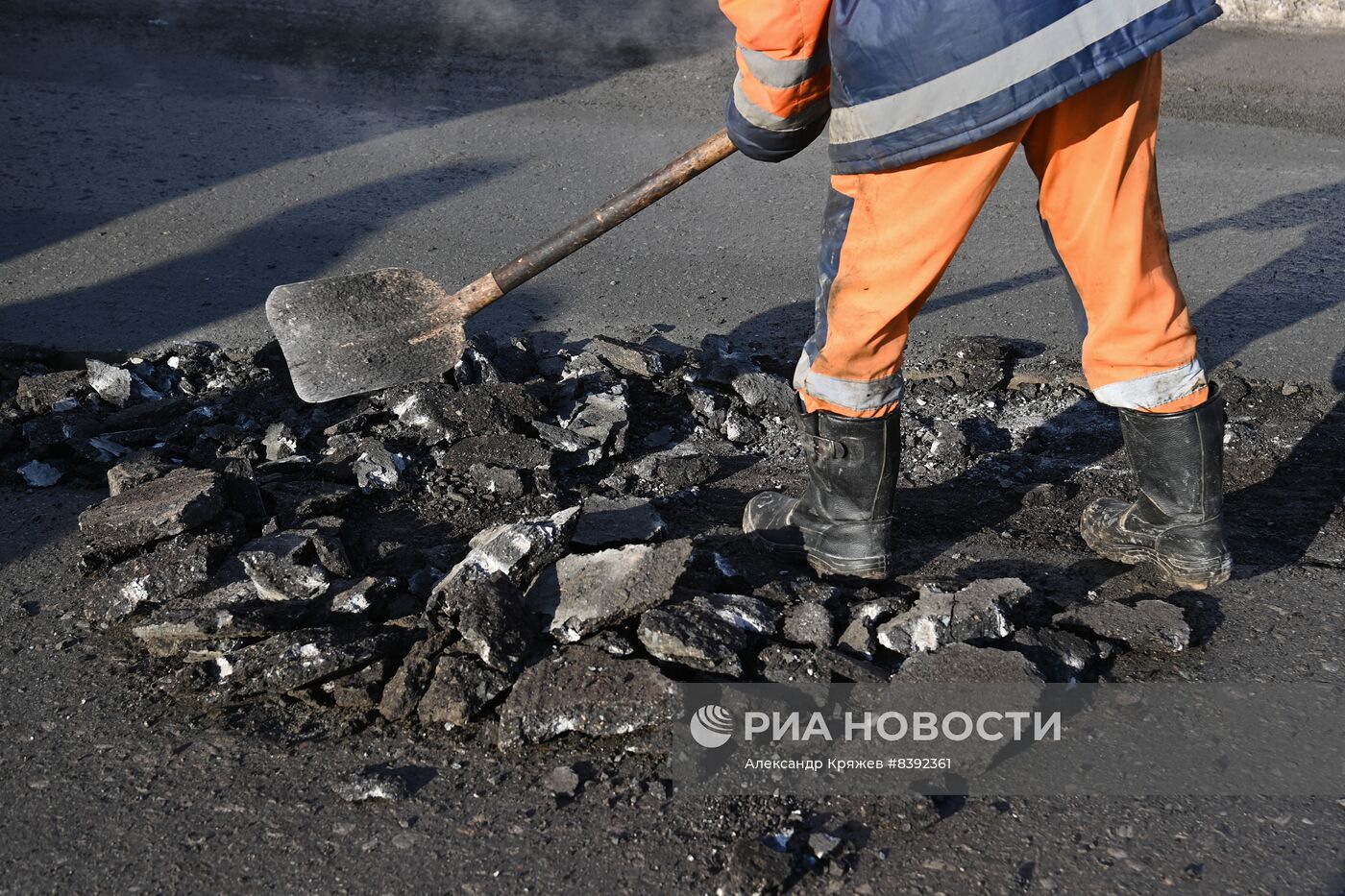 Поддерживающий ремонт дорог в Новосибирске