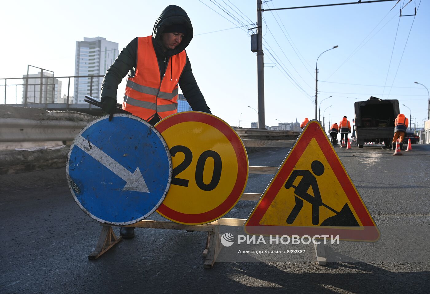 Поддерживающий ремонт дорог в Новосибирске