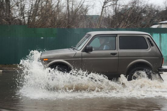 Паводок в регионах России