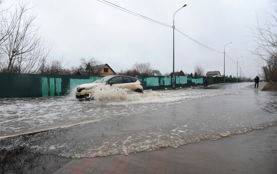Паводок в регионах России