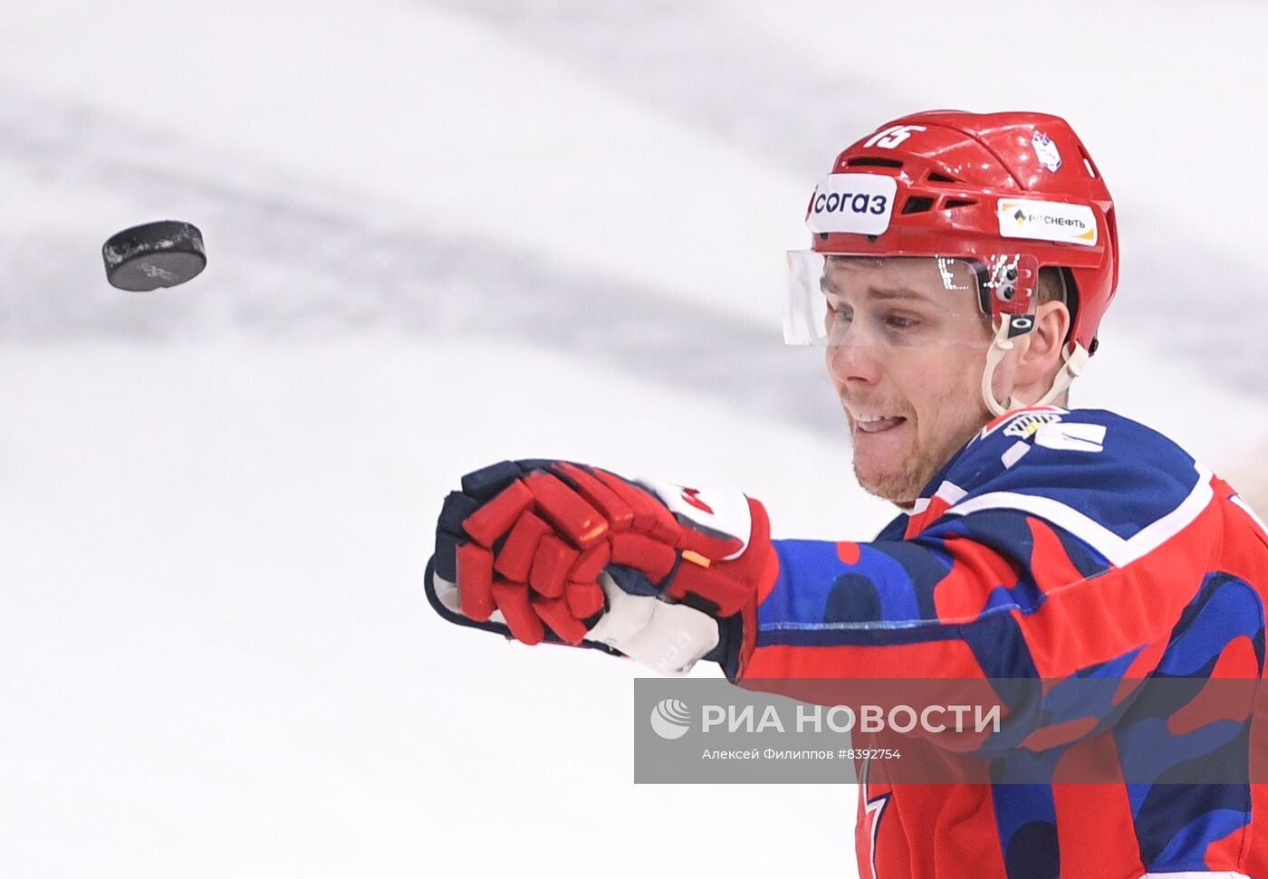 Хоккей. КХЛ. Матч ЦСКА - "Локомотив"