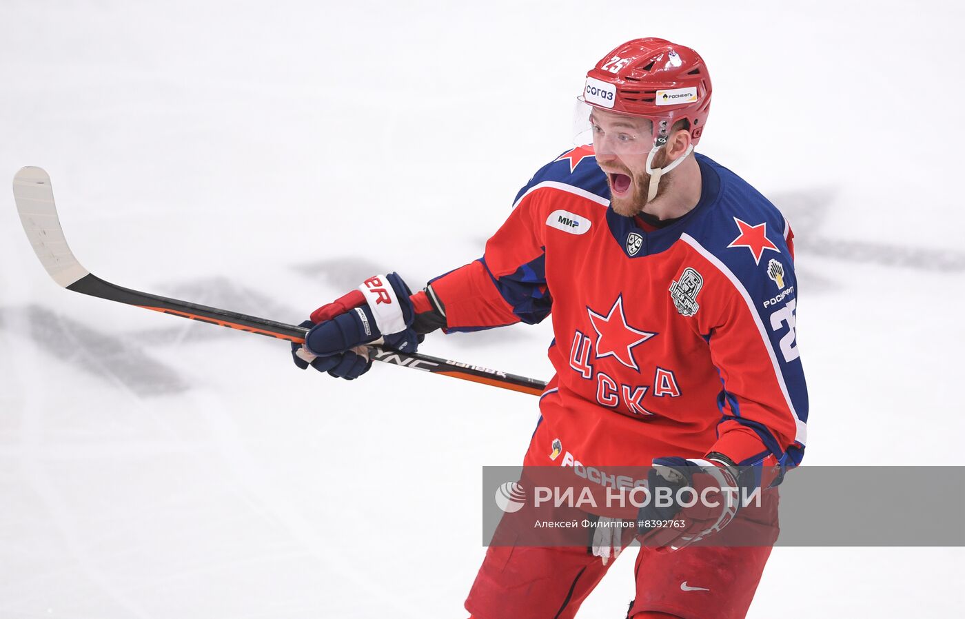 Хоккей. КХЛ. Матч ЦСКА - "Локомотив"