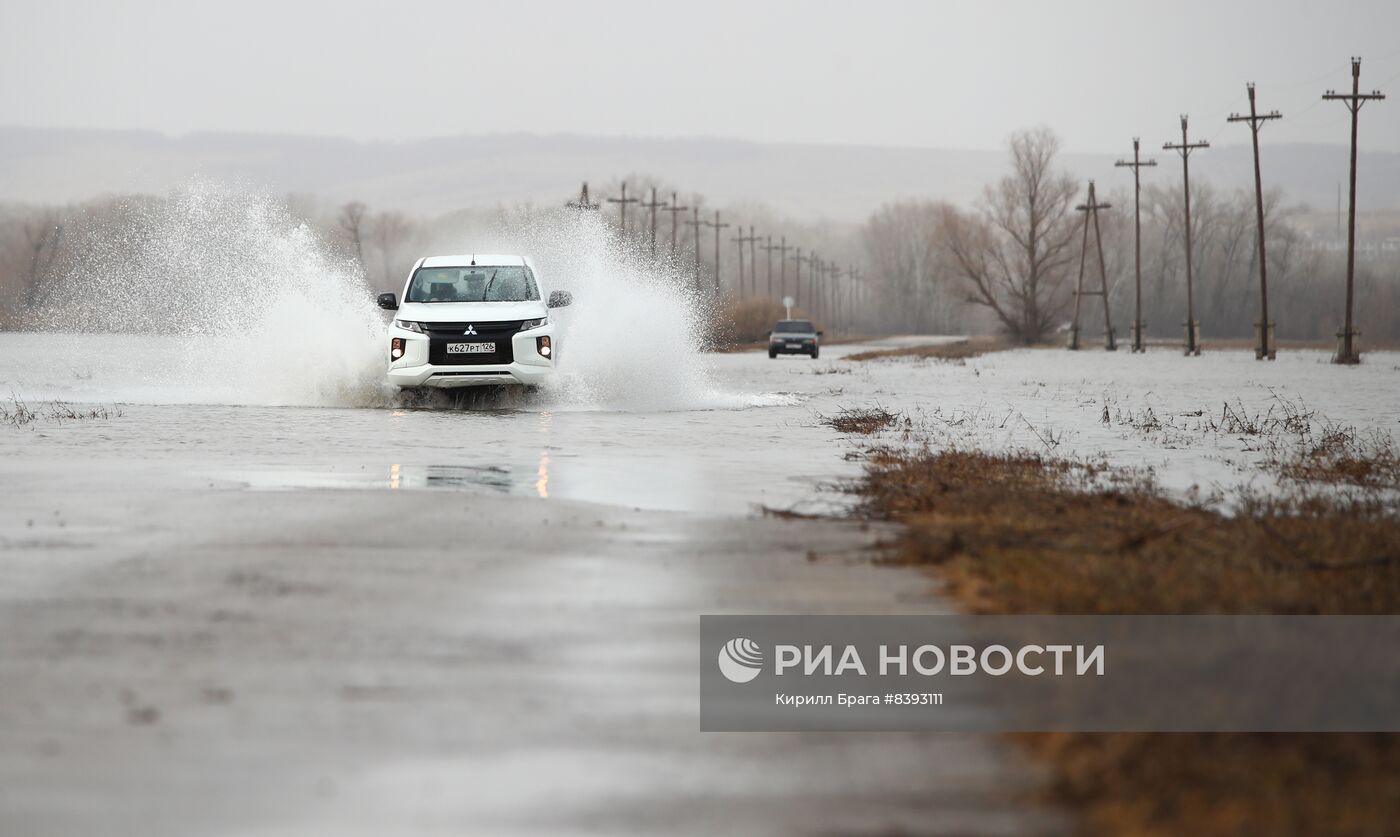 Паводок в регионах России
