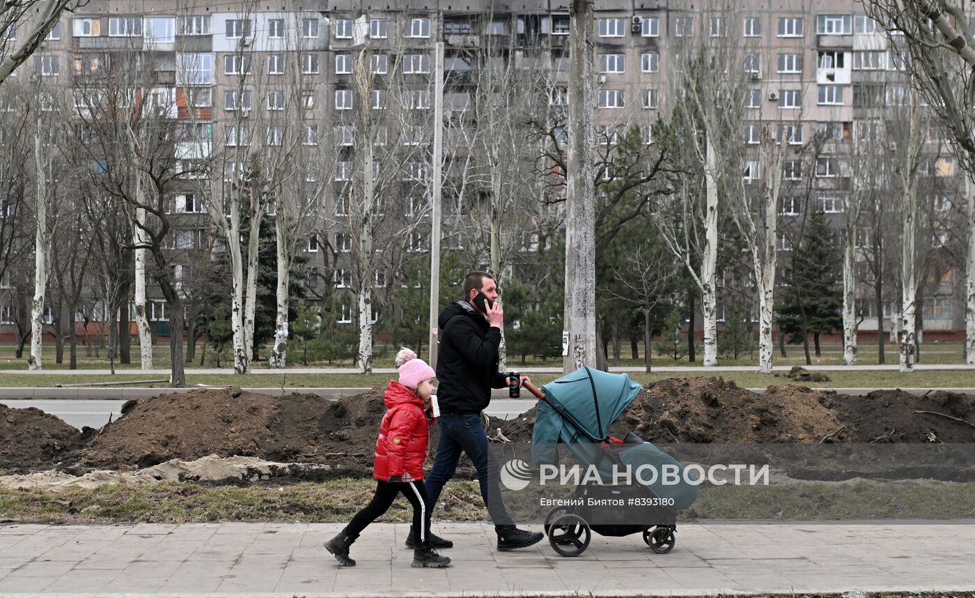 Повседневная жизнь в Мариуполе