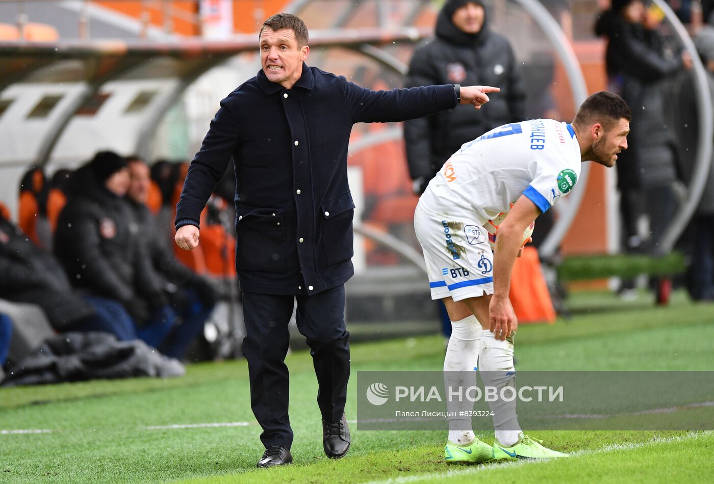 Футбол. РПЛ. Матч "Урал" - "Динамо"