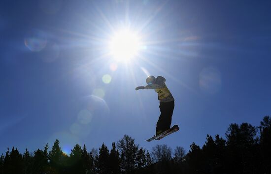 Соревнования по горнолыжному спорту для детей в Красноярске