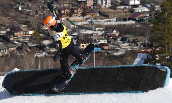 Соревнования по горнолыжному спорту для детей в Красноярске