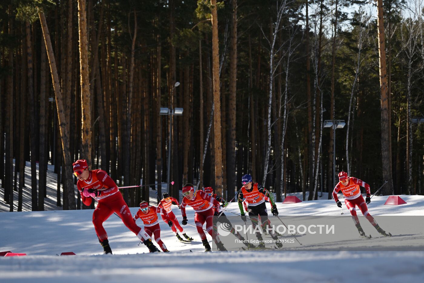 Лыжные гонки. Чемпионат России. Женщины. Скиатлон