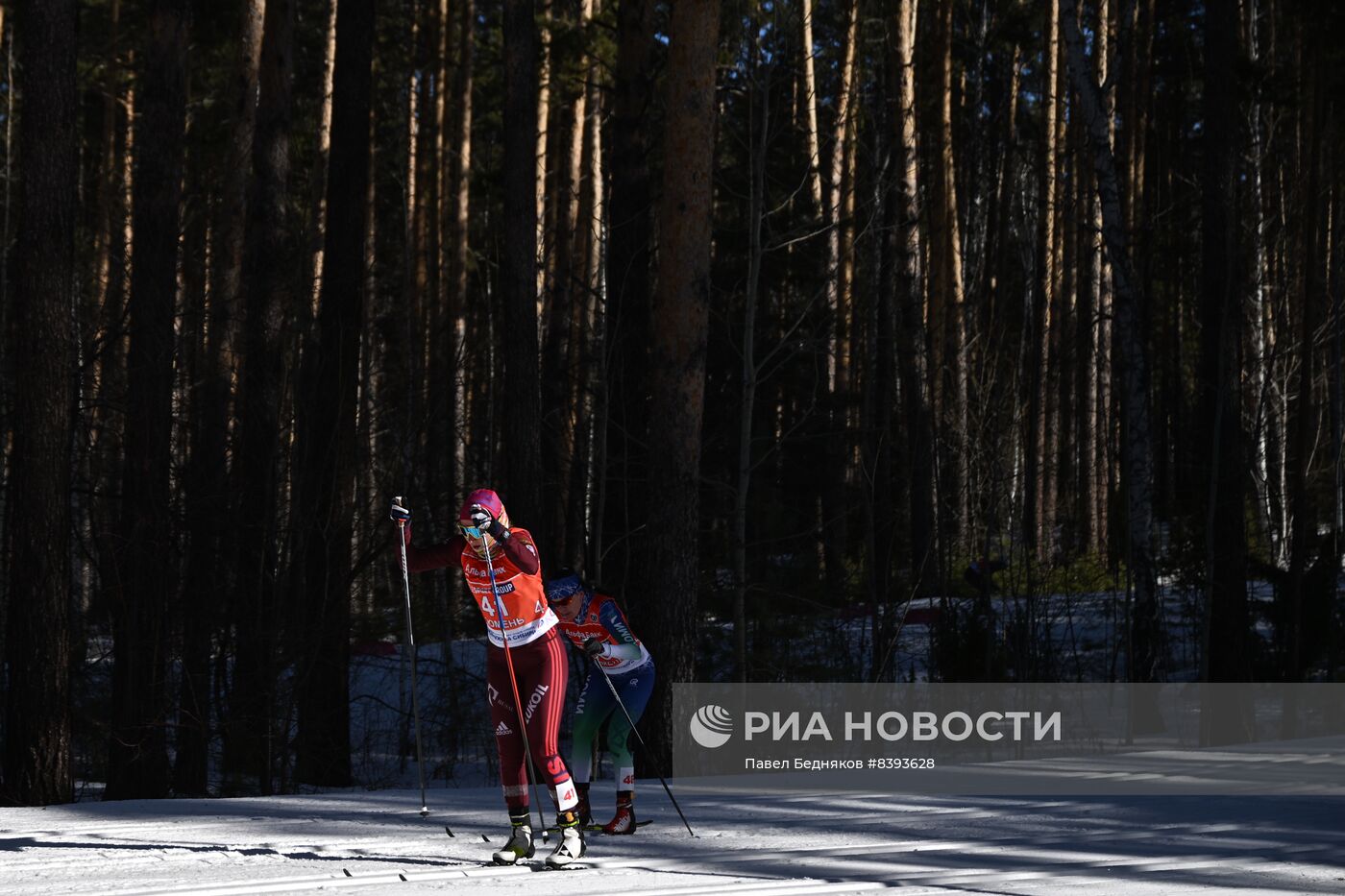 Лыжные гонки. Чемпионат России. Женщины. Скиатлон