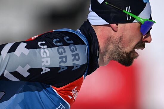 Лыжные гонки. Чемпионат России. Мужчины. Скиатлон