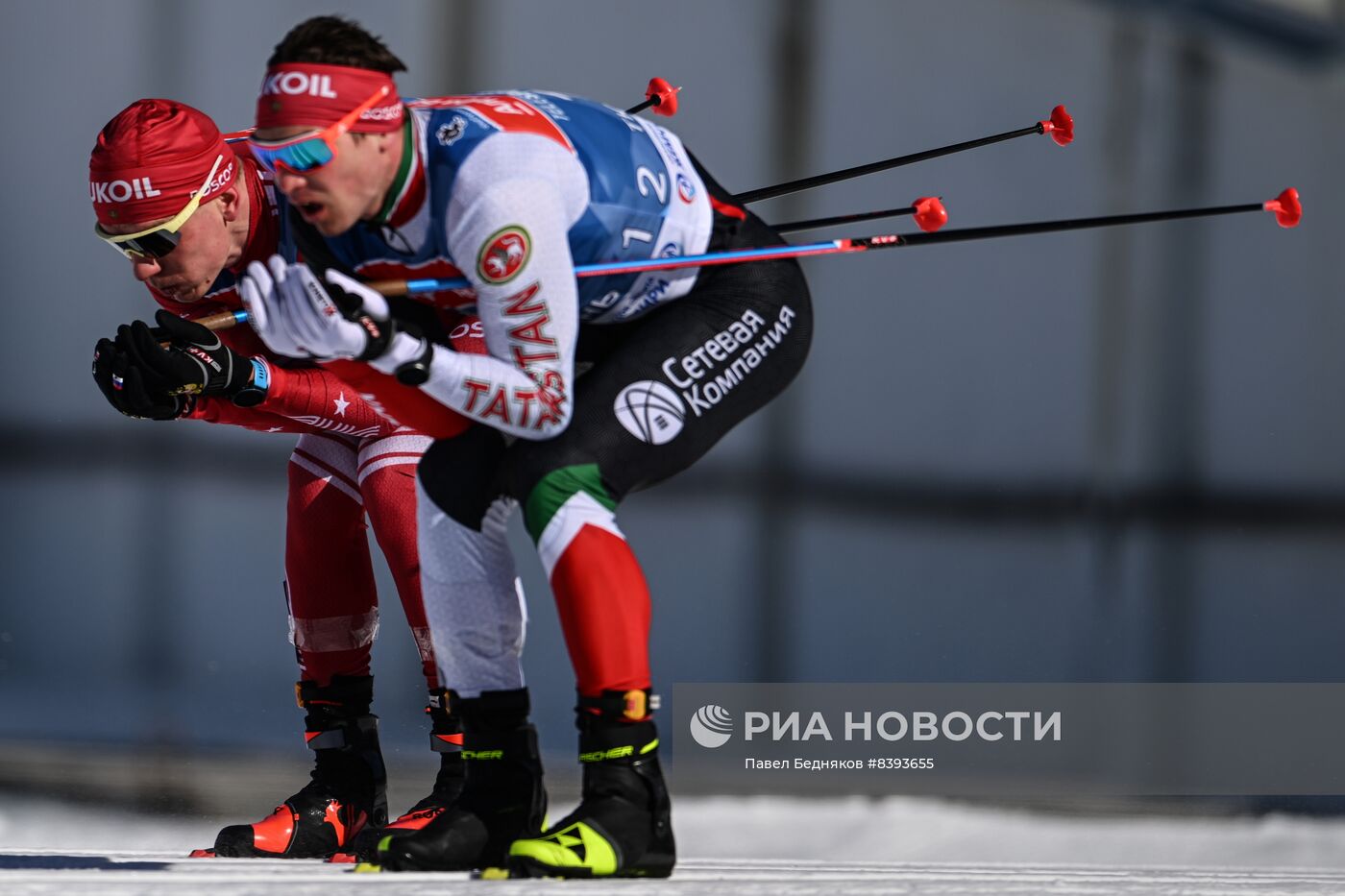 Лыжные гонки. Чемпионат России. Мужчины. Скиатлон