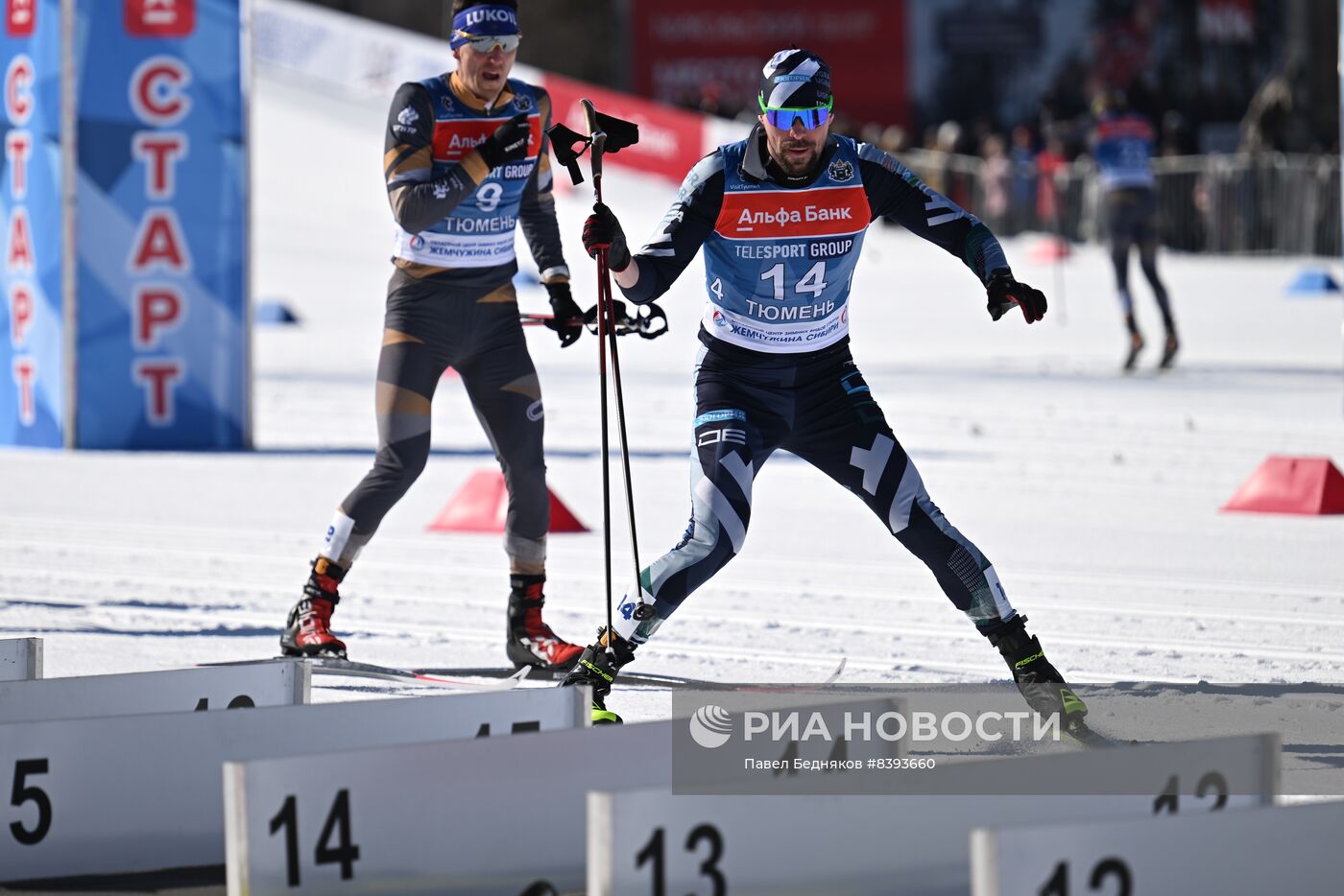 Лыжные гонки. Чемпионат России. Мужчины. Скиатлон