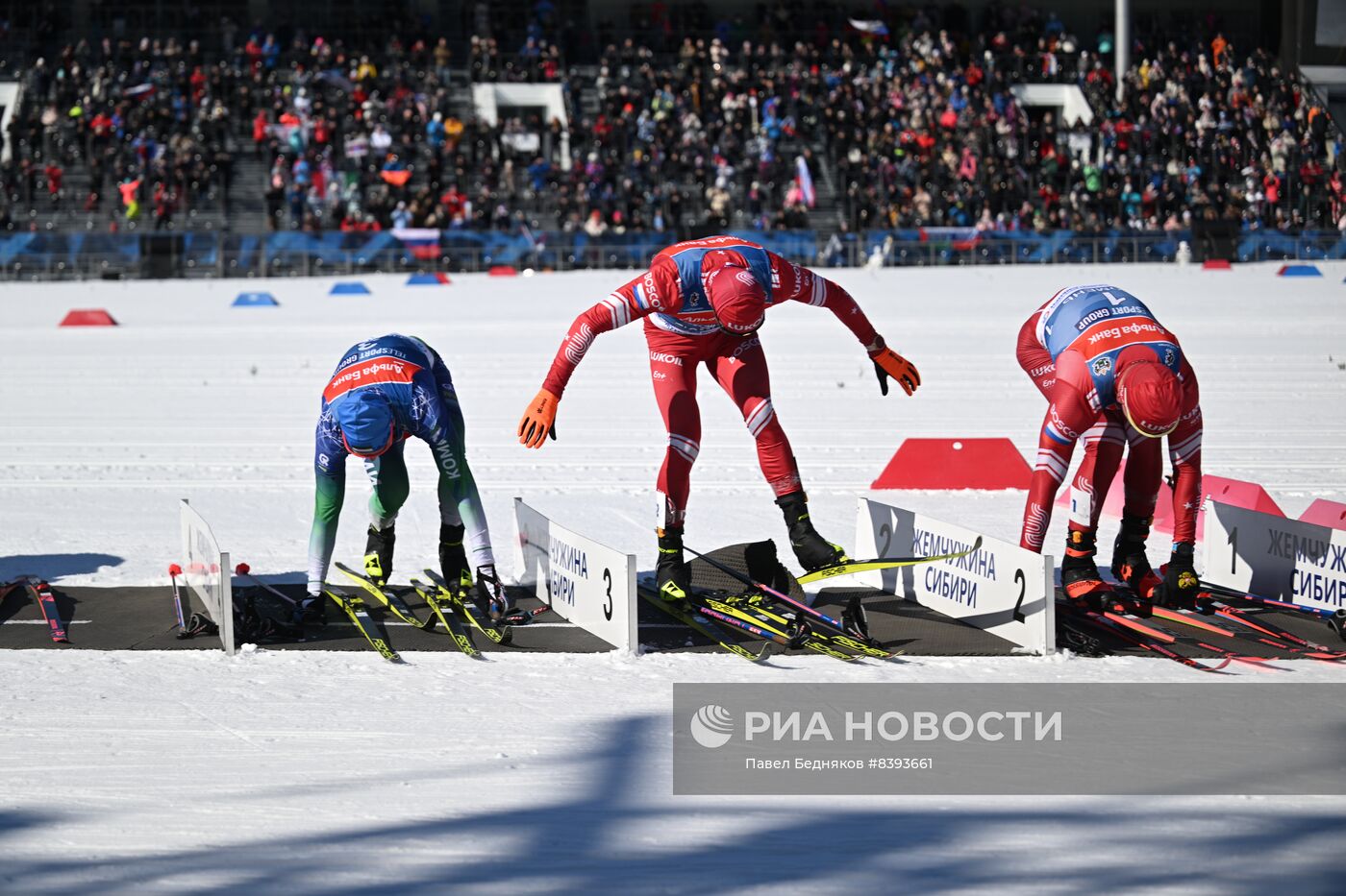 Лыжные гонки. Чемпионат России. Мужчины. Скиатлон