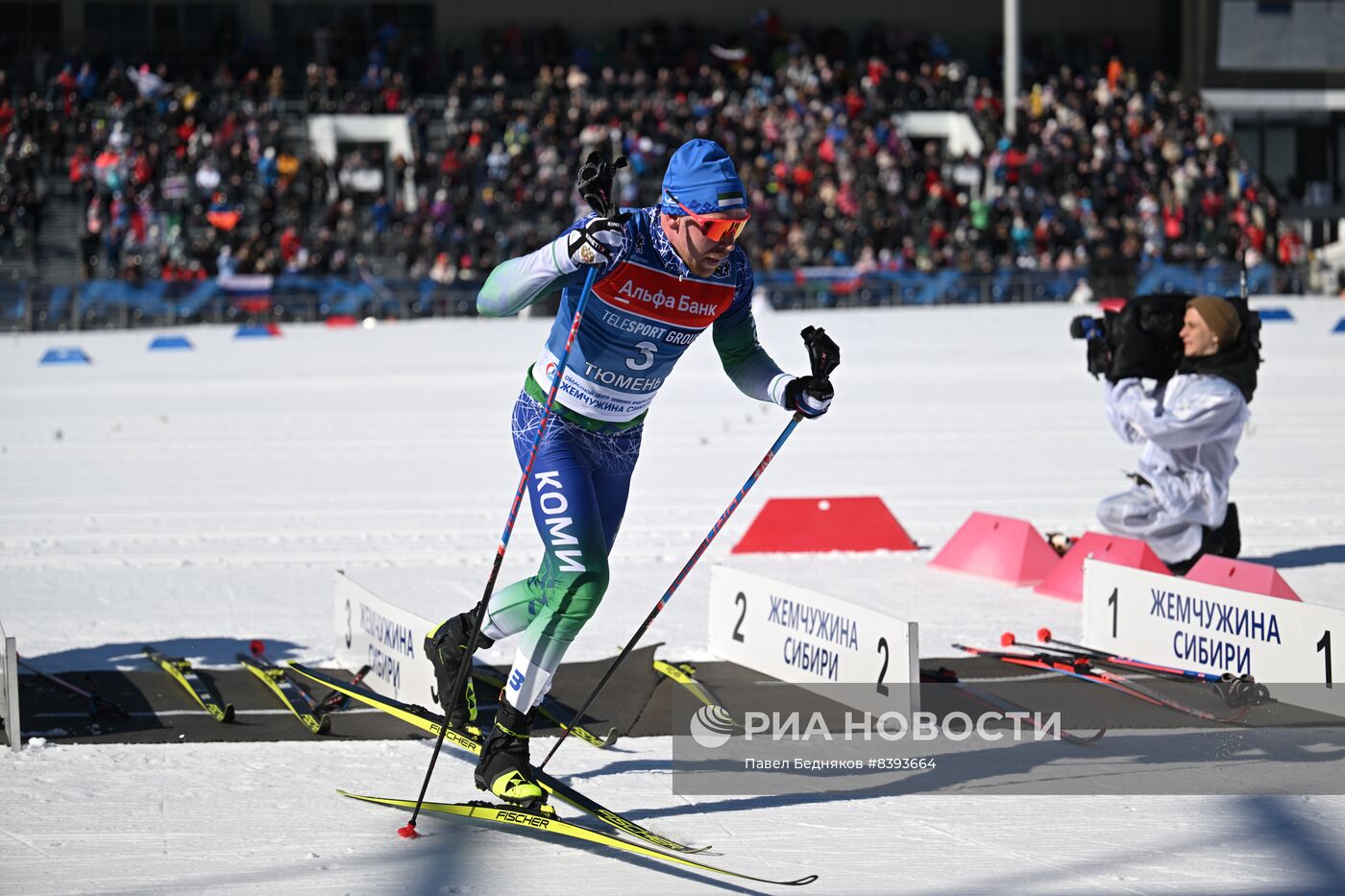 Лыжные гонки. Чемпионат России. Мужчины. Скиатлон