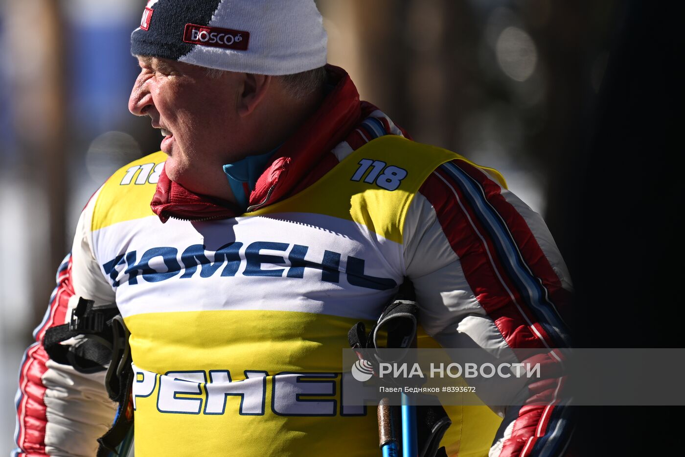 Лыжные гонки. Чемпионат России. Мужчины. Скиатлон