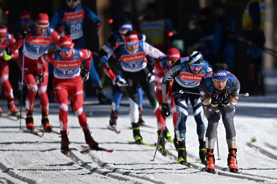Лыжные гонки. Чемпионат России. Мужчины. Скиатлон