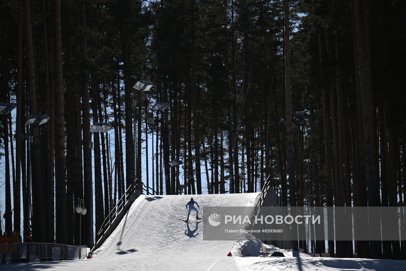 Лыжные гонки. Чемпионат России. Мужчины. Скиатлон