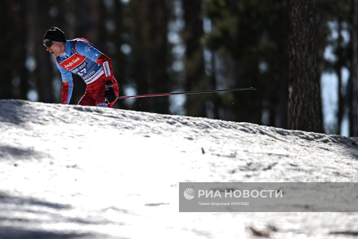 Лыжные гонки. Чемпионат России. Мужчины. Скиатлон
