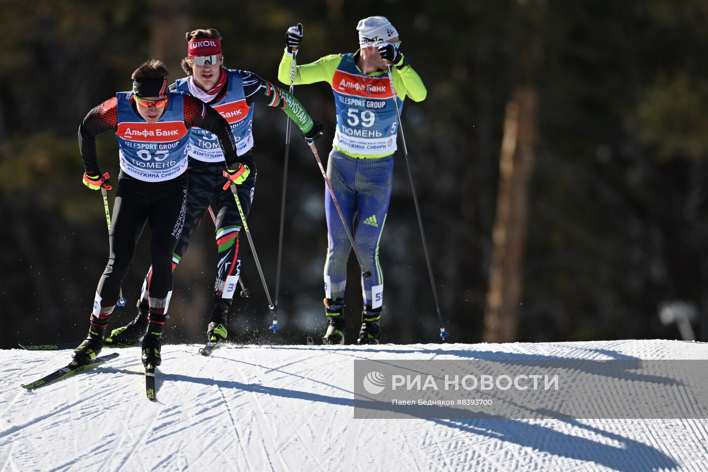 Лыжные гонки. Чемпионат России. Мужчины. Скиатлон