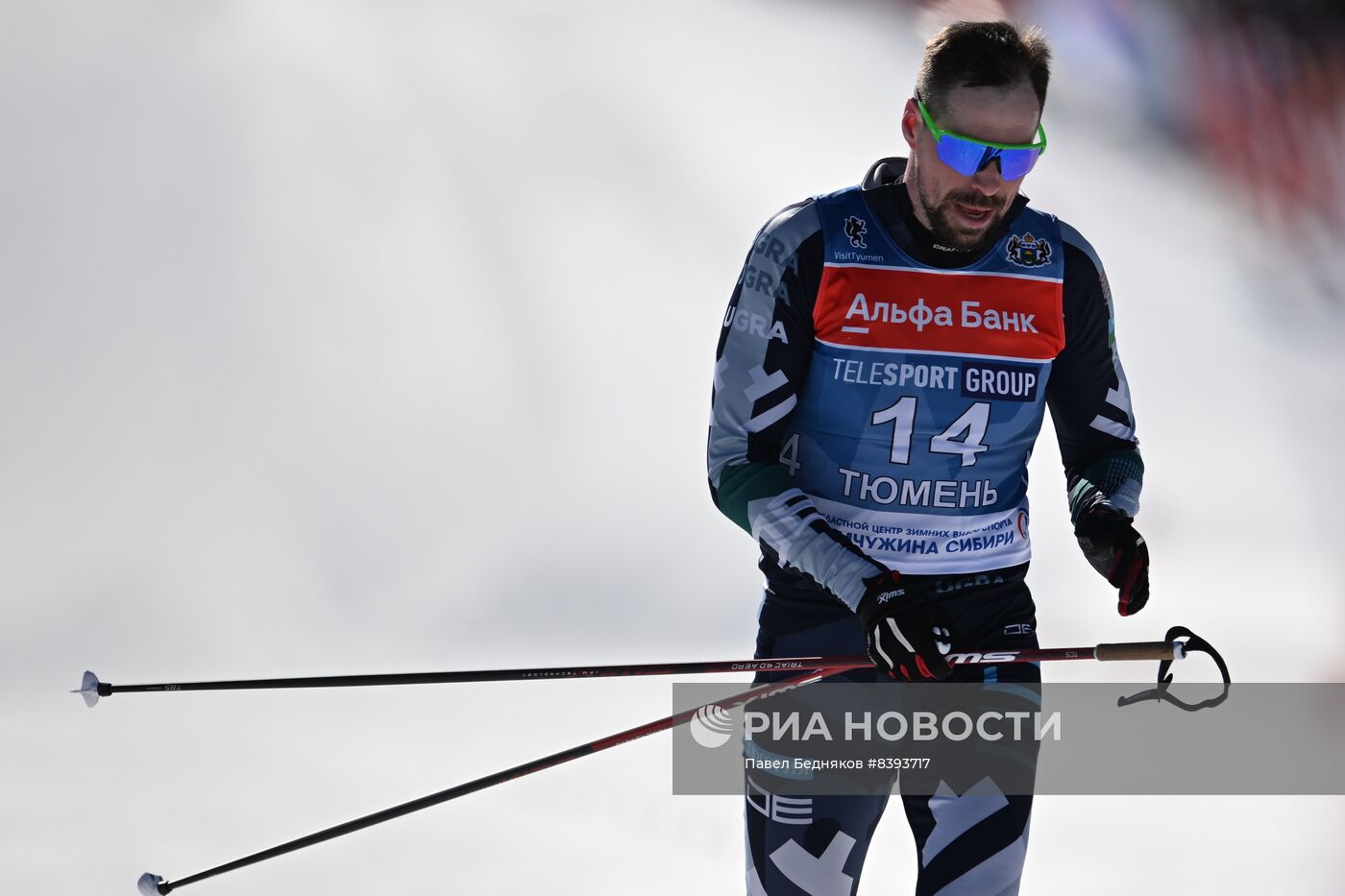 Лыжные гонки. Чемпионат России. Мужчины. Скиатлон