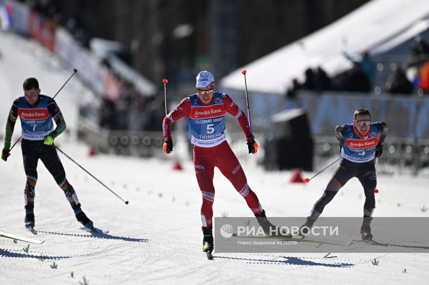 Лыжные гонки. Чемпионат России. Мужчины. Скиатлон