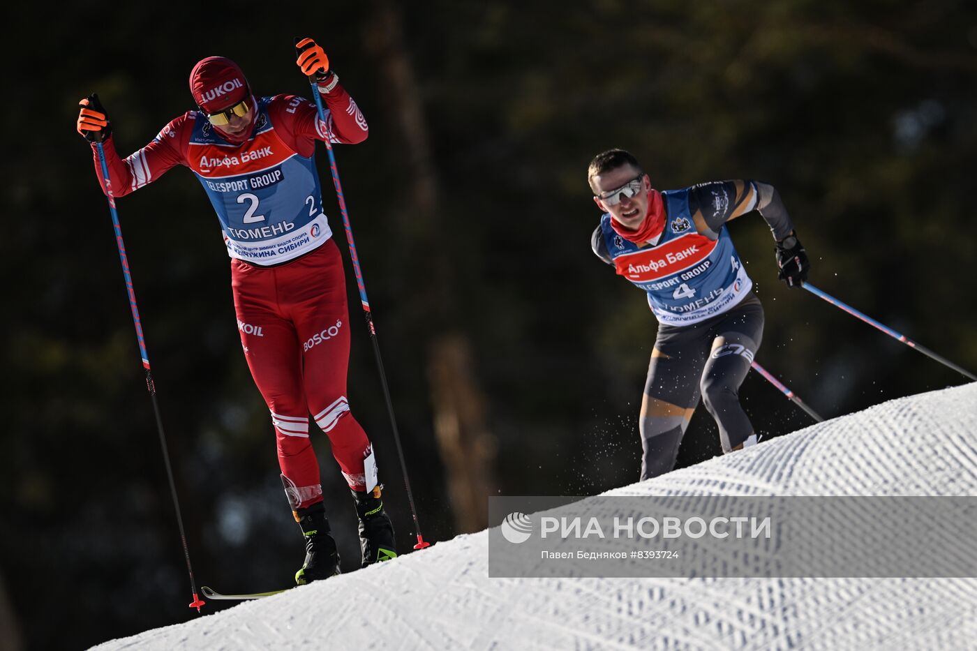 Лыжные гонки. Чемпионат России. Мужчины. Скиатлон