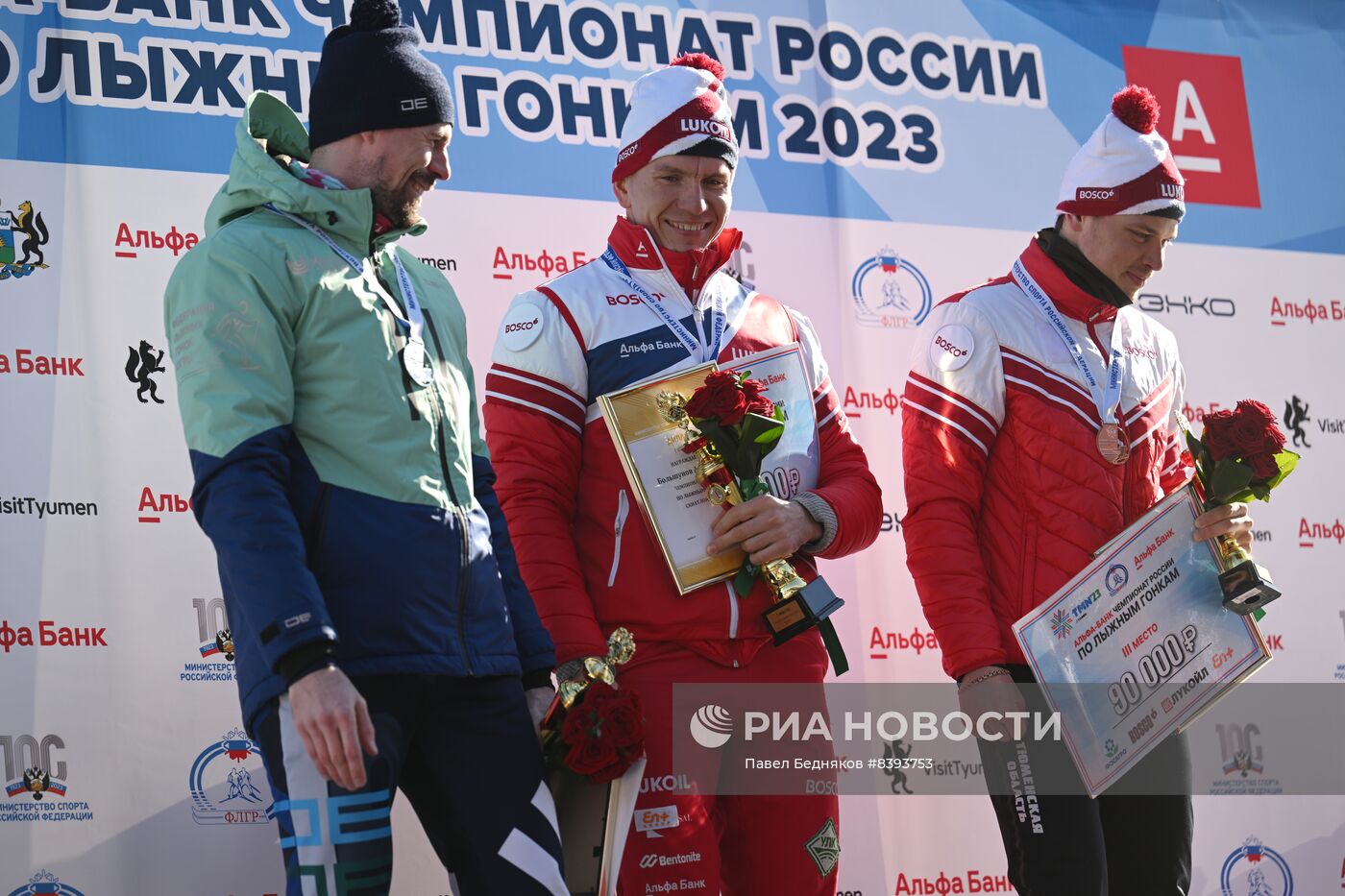 Лыжные гонки. Чемпионат России. Мужчины. Скиатлон