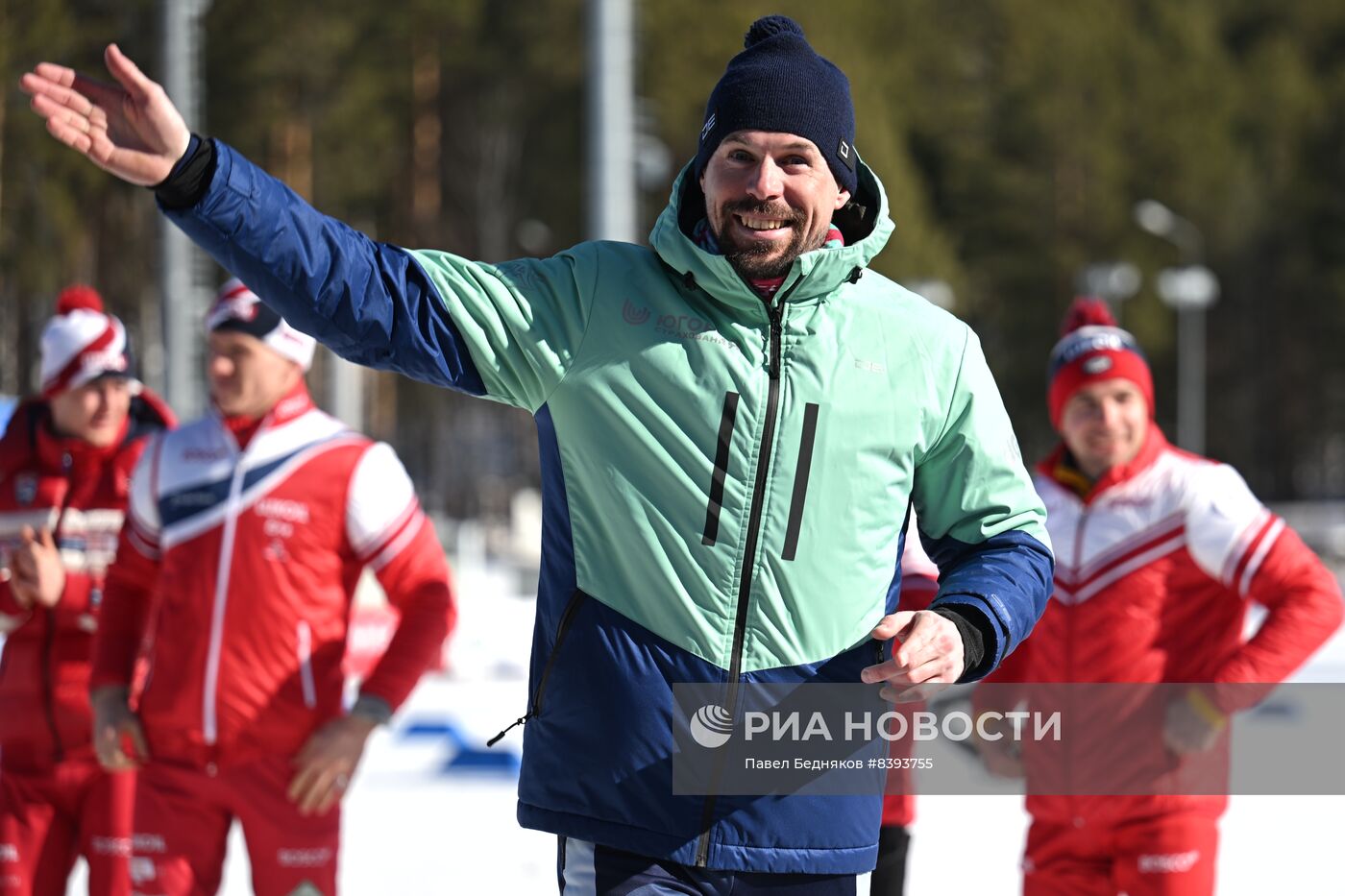 Лыжные гонки. Чемпионат России. Мужчины. Скиатлон