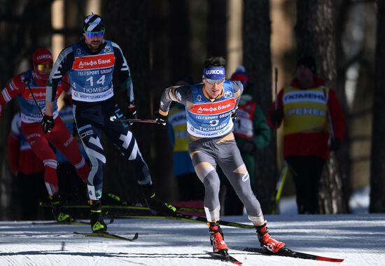 Лыжные гонки. Чемпионат России. Мужчины. Скиатлон