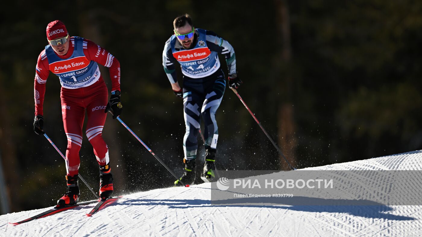 Лыжные гонки. Чемпионат России. Мужчины. Скиатлон