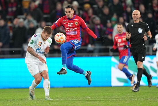 Футбол. РПЛ. Матч ЦСКА - "Зенит"