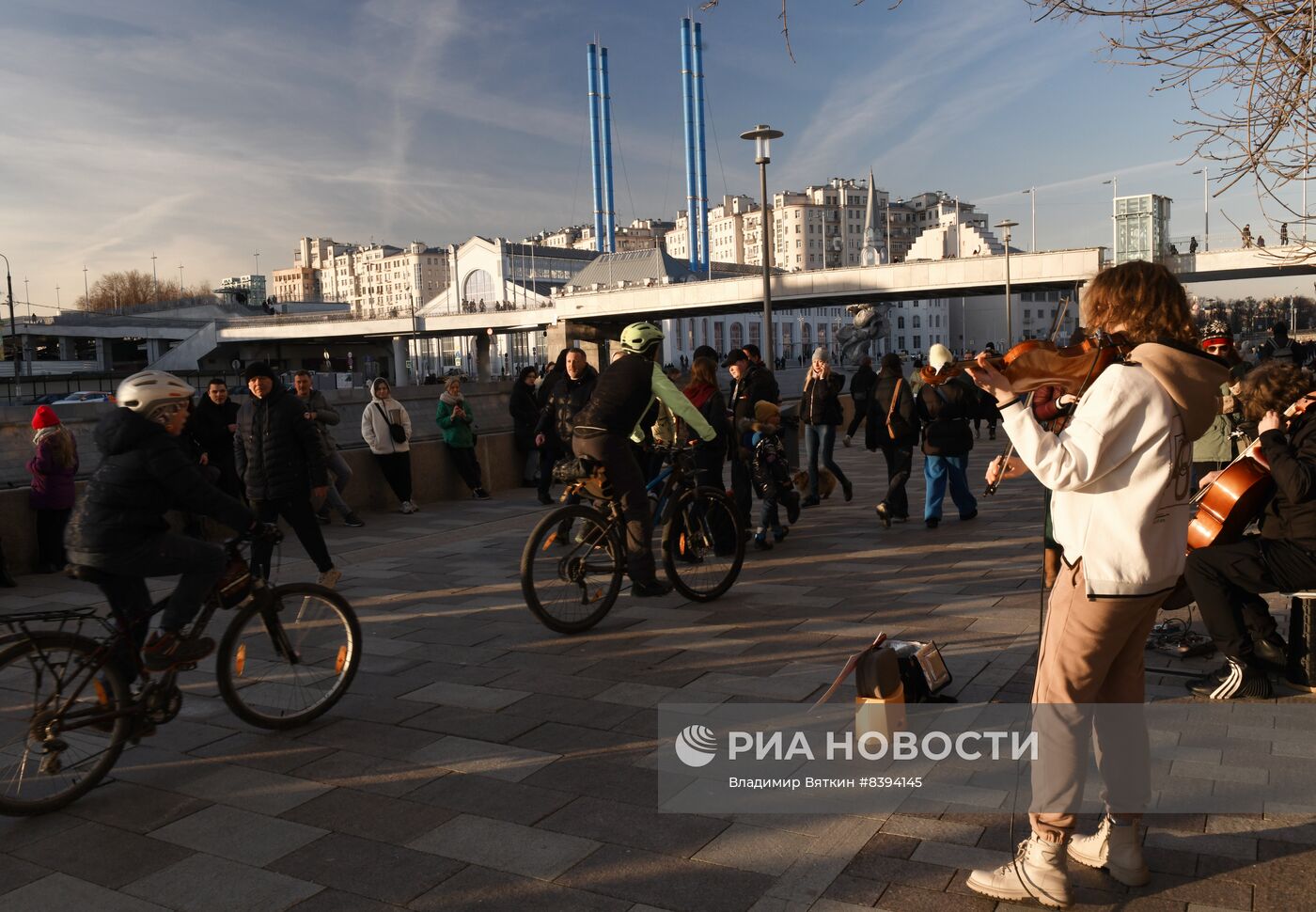 Весна в Москве