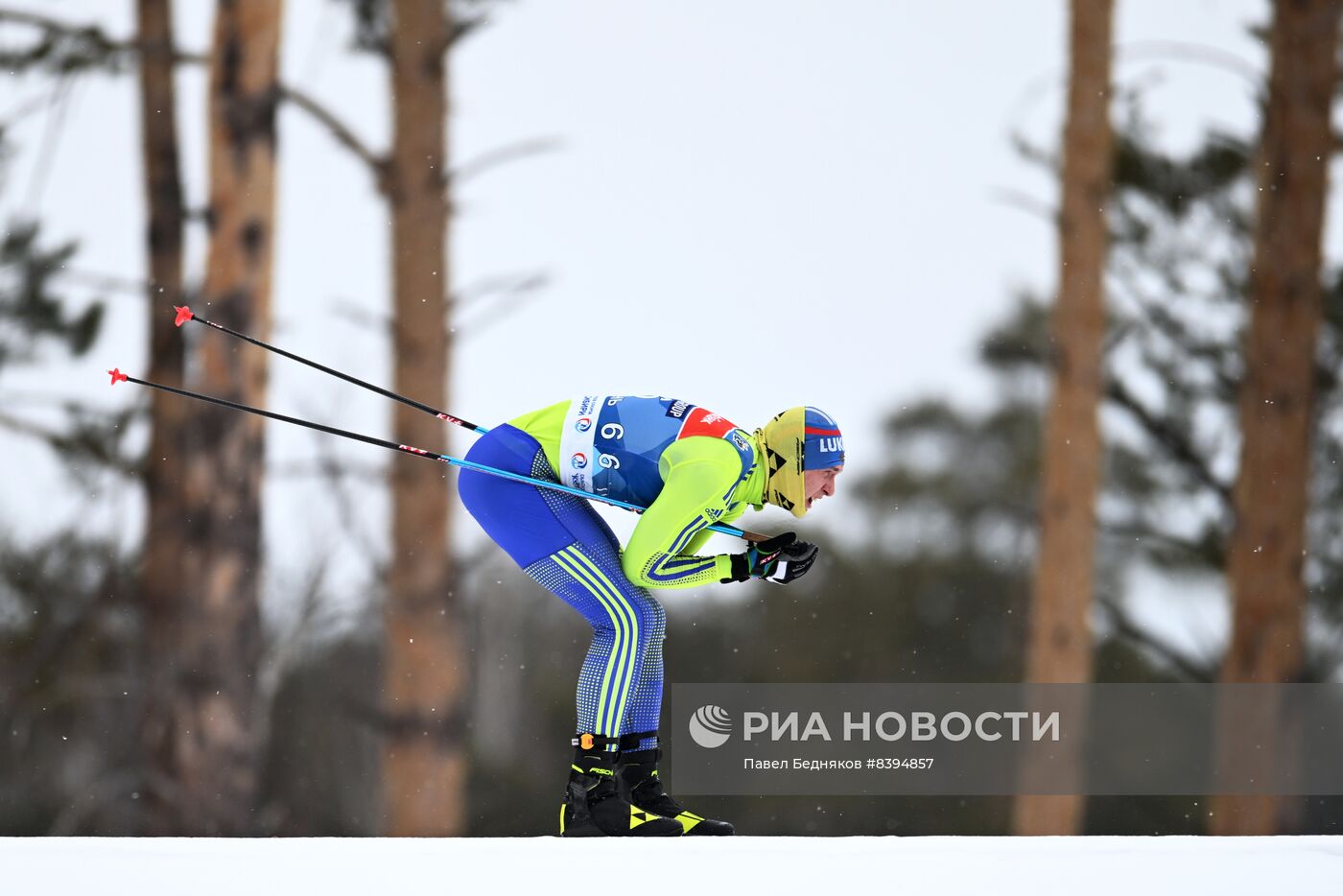 Лыжные гонки. Чемпионат России. Мужчины. Индивидуальная гонка