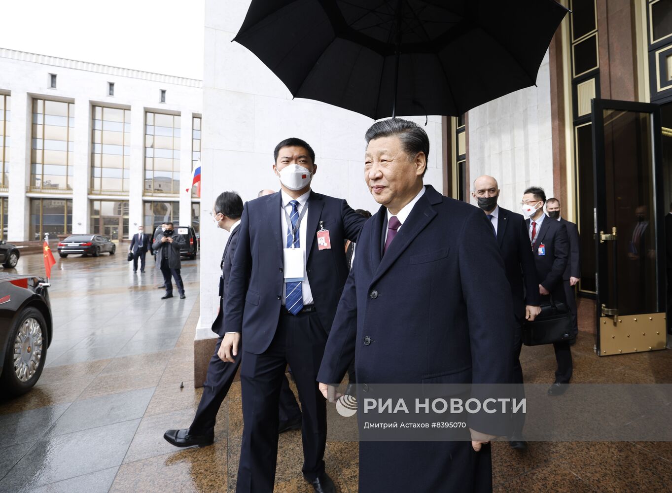 Встреча премьер-министра РФ М. Мишустина с председателем КНР Си Цзиньпином