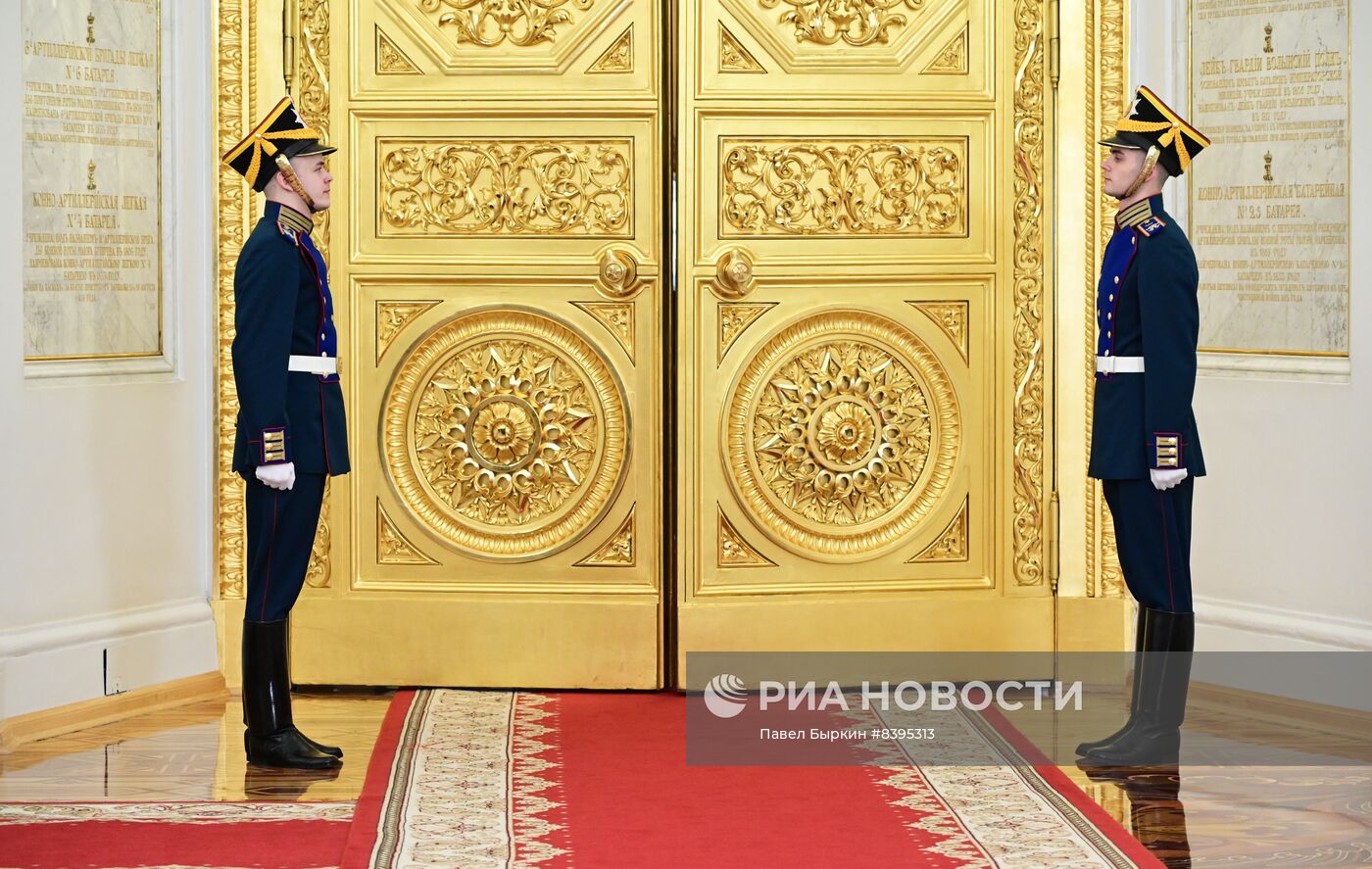 Встреча президента РФ В. Путина и председателя КНР Си Цзиньпина