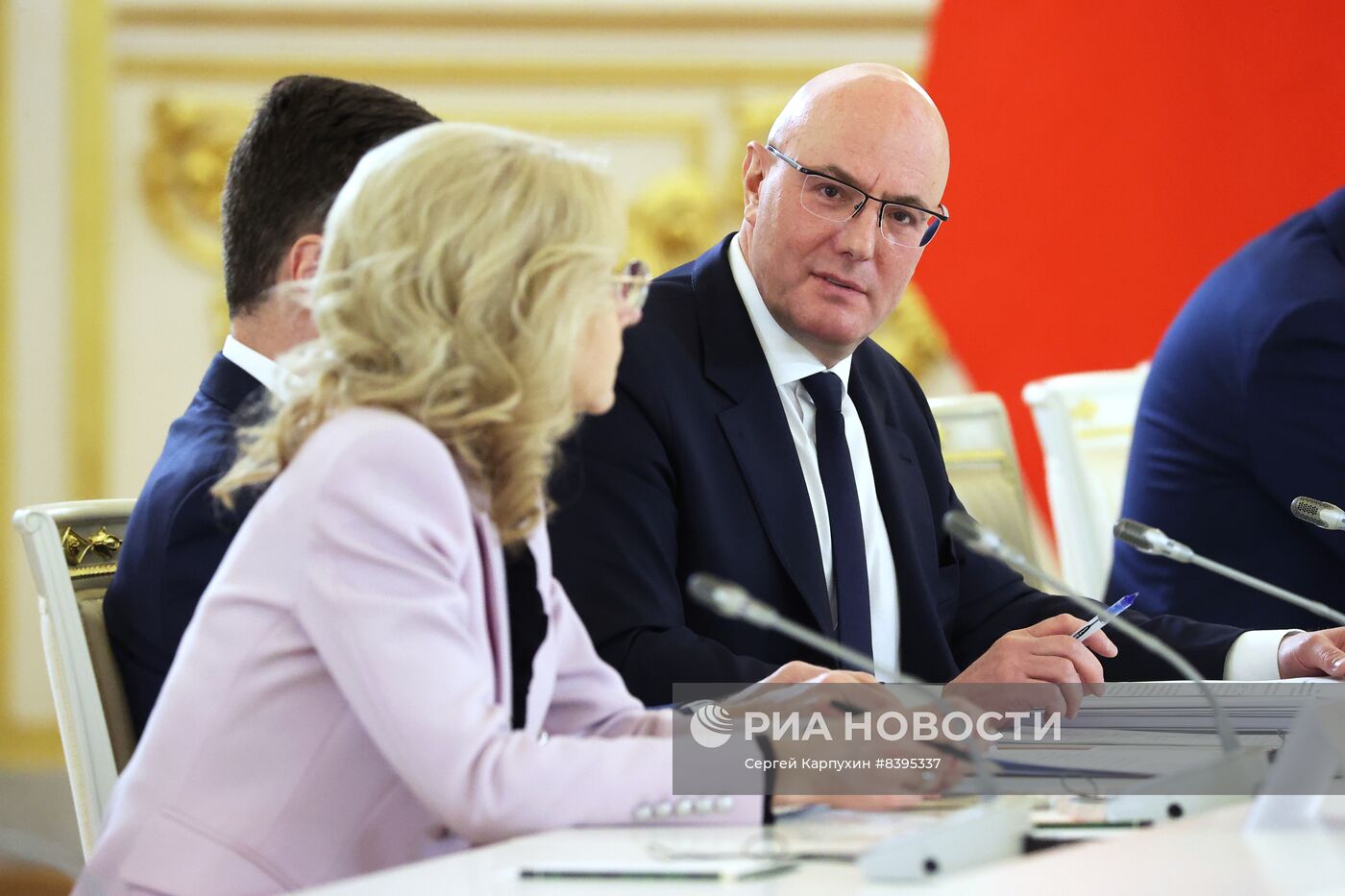 Встреча президента РФ В. Путина и председателя КНР Си Цзиньпина