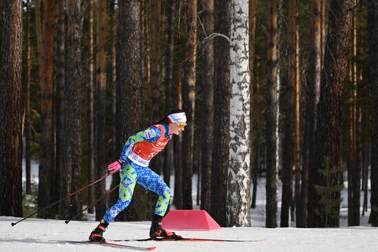 Лыжные гонки. Чемпионат России. Женщины. Командный спринт