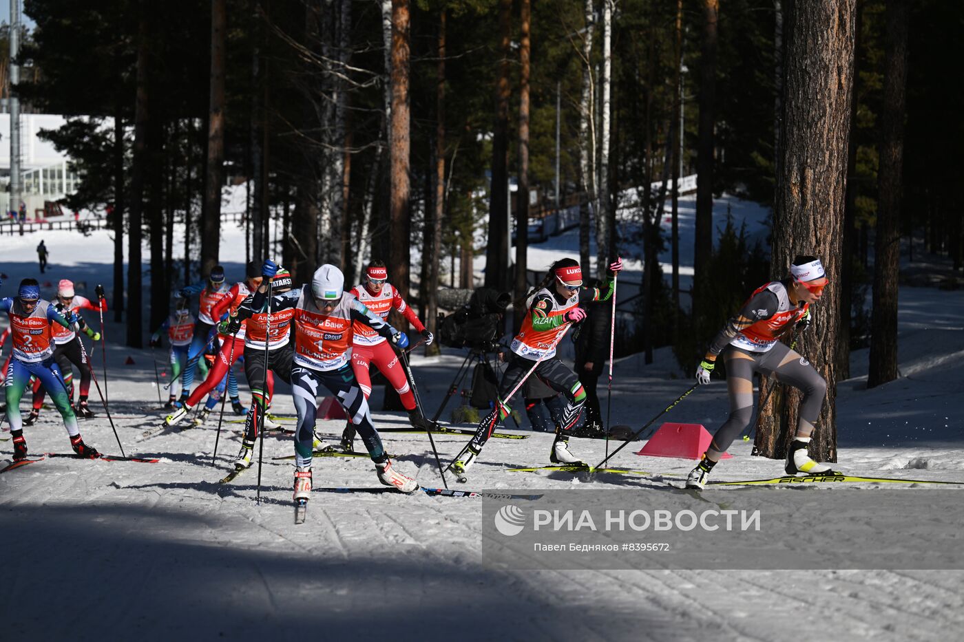 Лыжные гонки. Чемпионат России. Женщины. Командный спринт