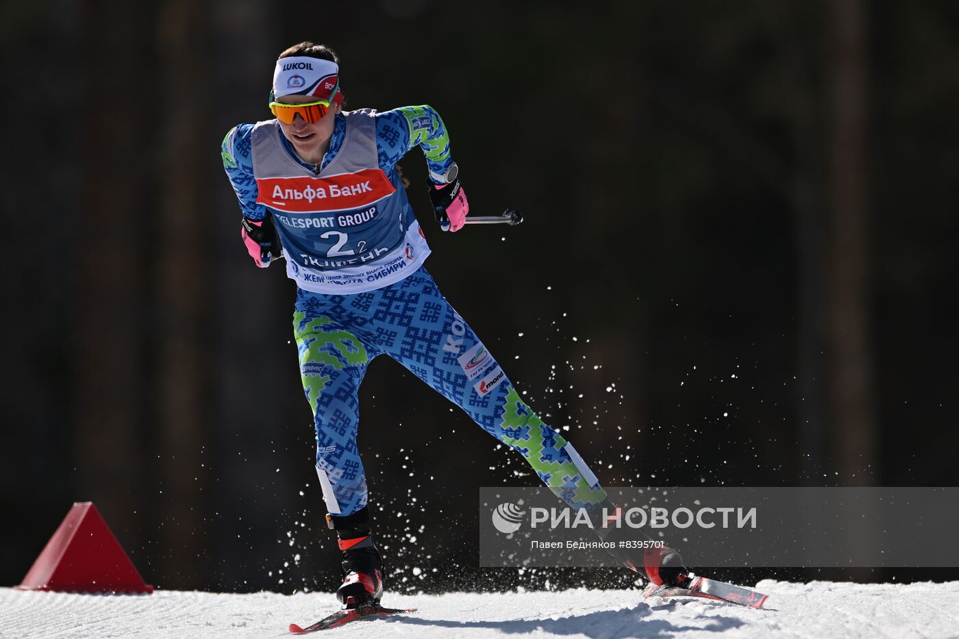 Лыжные гонки. Чемпионат России. Женщины. Командный спринт