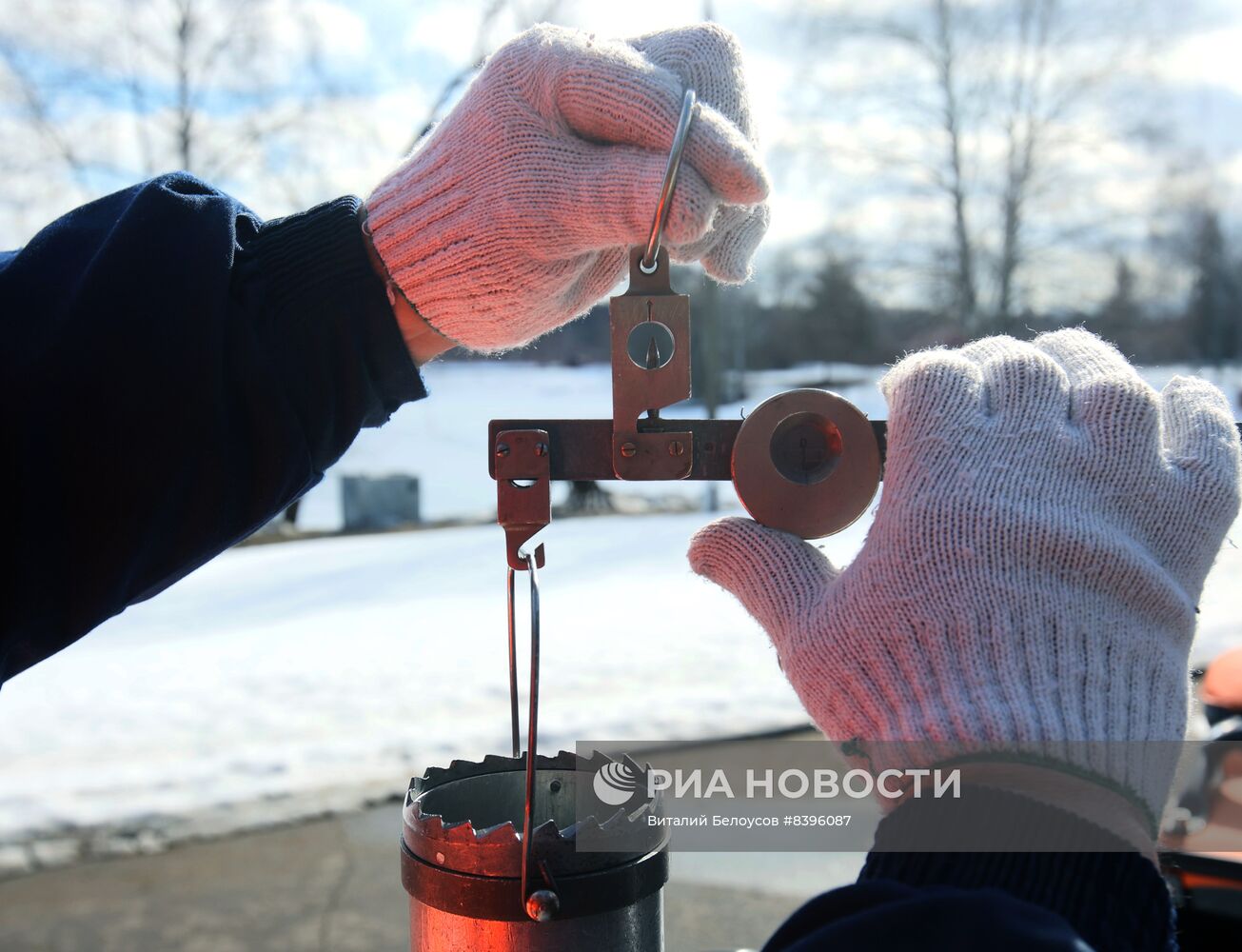 Работа Истринского гидротехнического узла