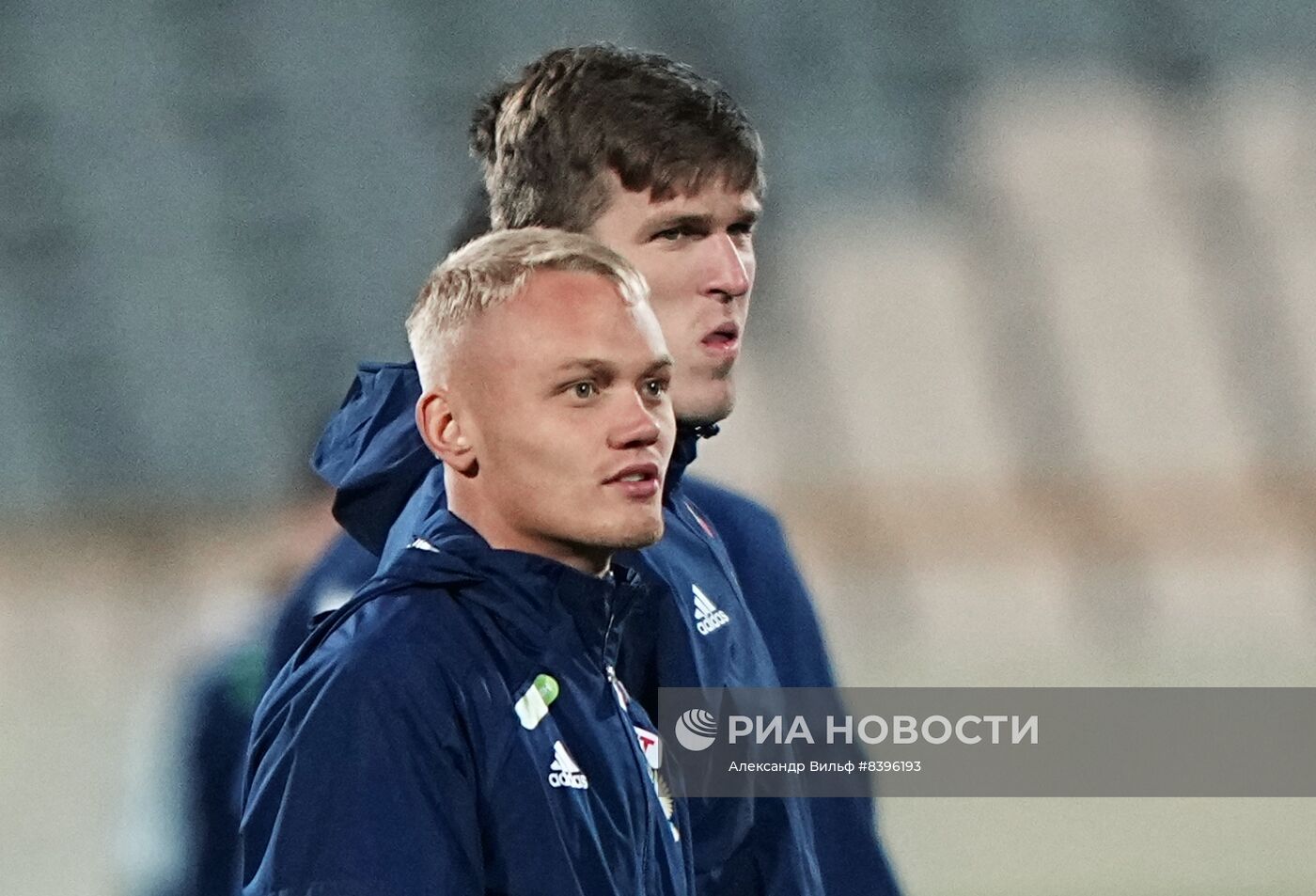 Футбол. Тренировка сборной России