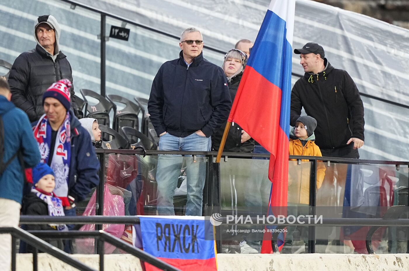 Футбол. Тренировка сборной России