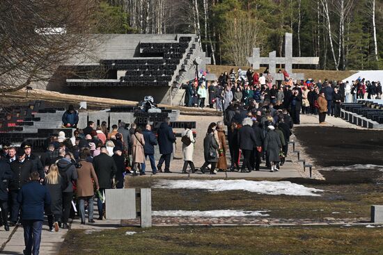 Памятное мероприятие по случаю 80-летней годовщины трагедии в Хатыни