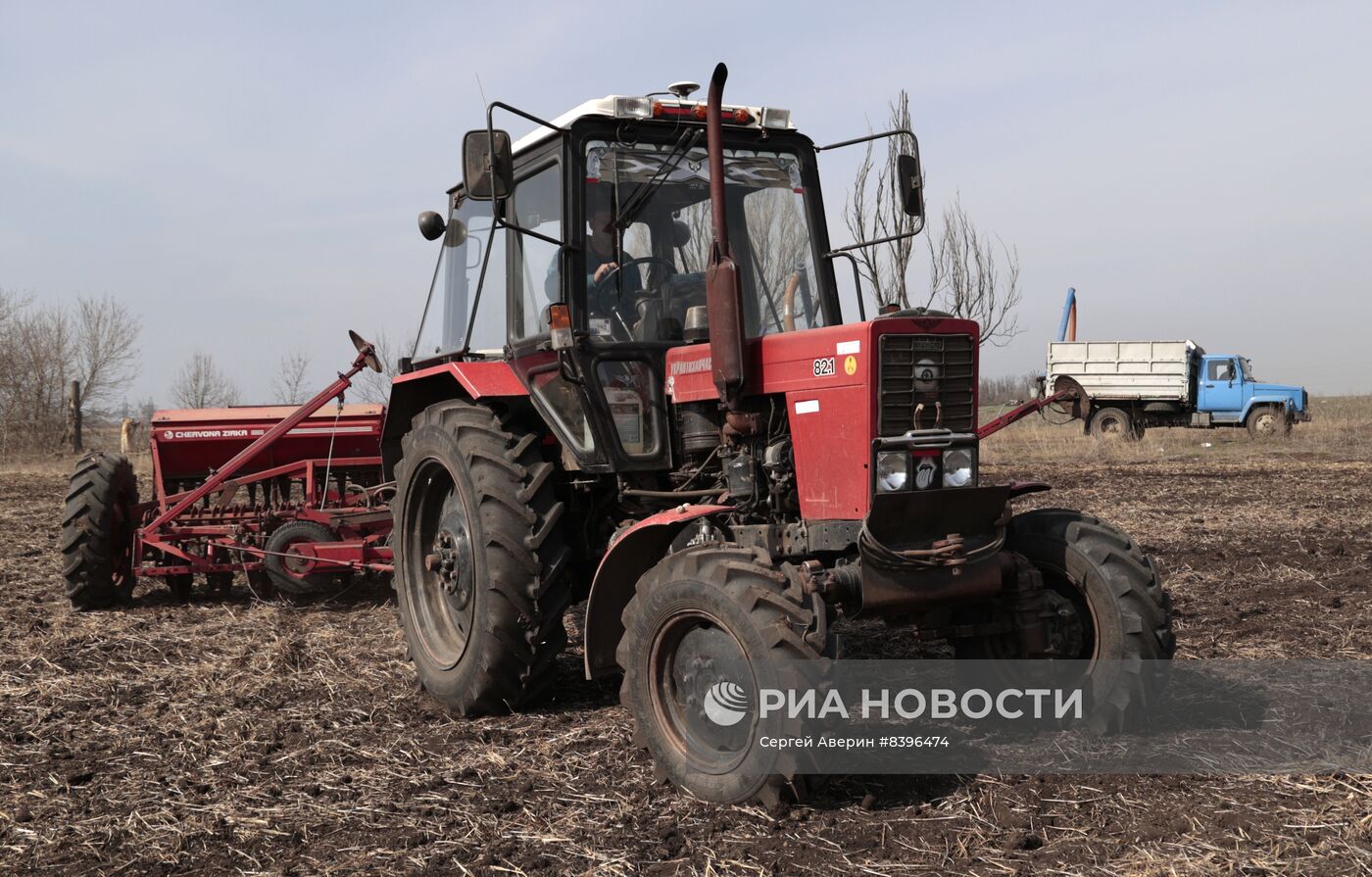 Посевная кампания началась в ДНР