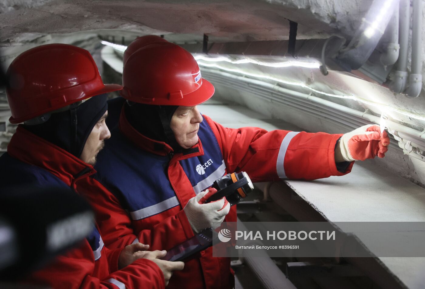 Демонстрация готовности московских энергетиков к периоду паводков