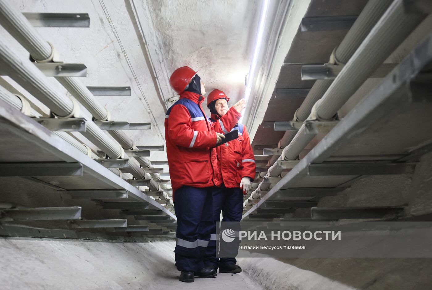 Демонстрация готовности московских энергетиков к периоду паводков