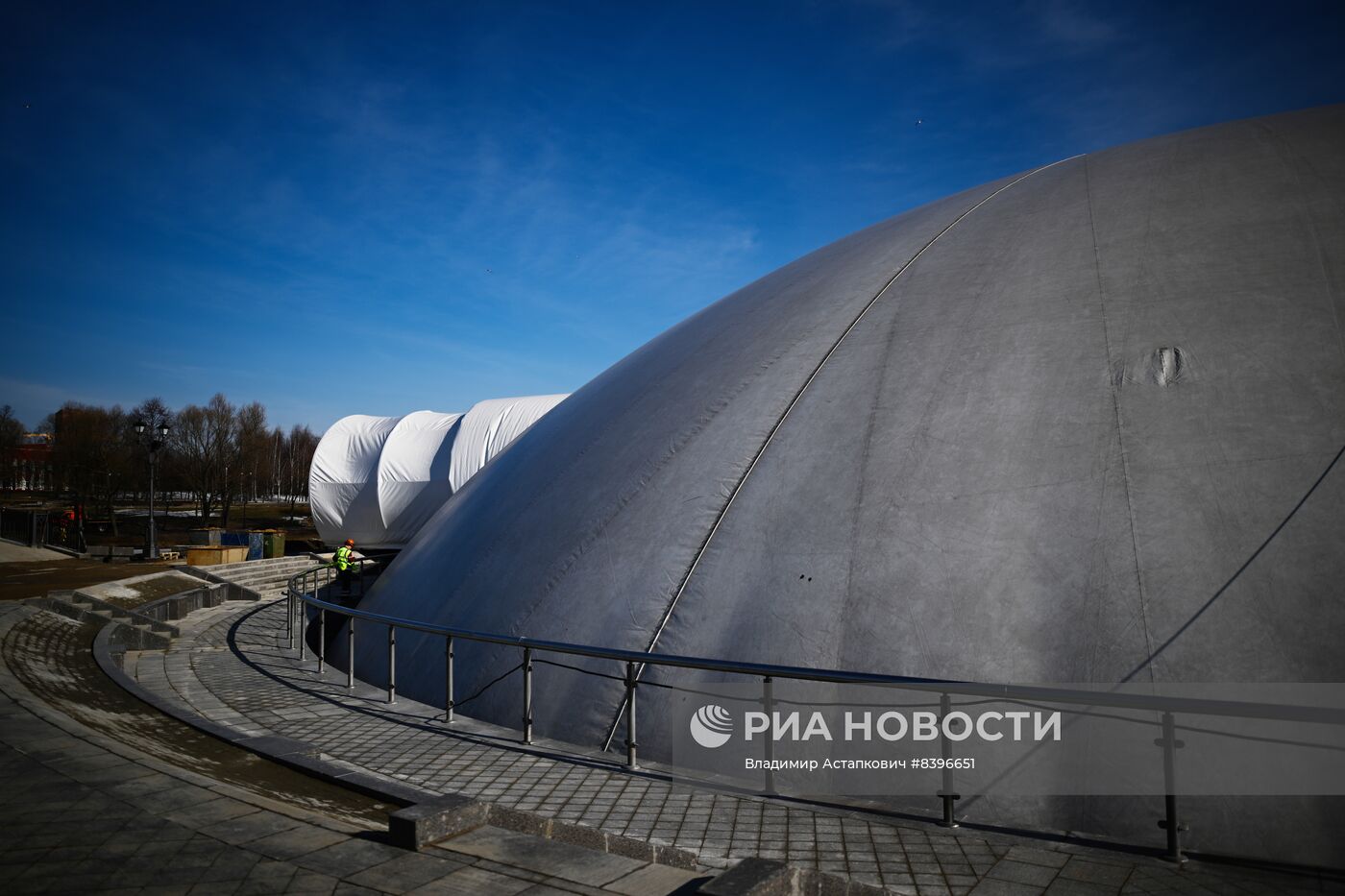 Реконструкция светомузыкального фонтана в музее-заповеднике Царицыно